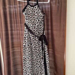 Black and white floura Diane Von Furtenberg for Target maxi